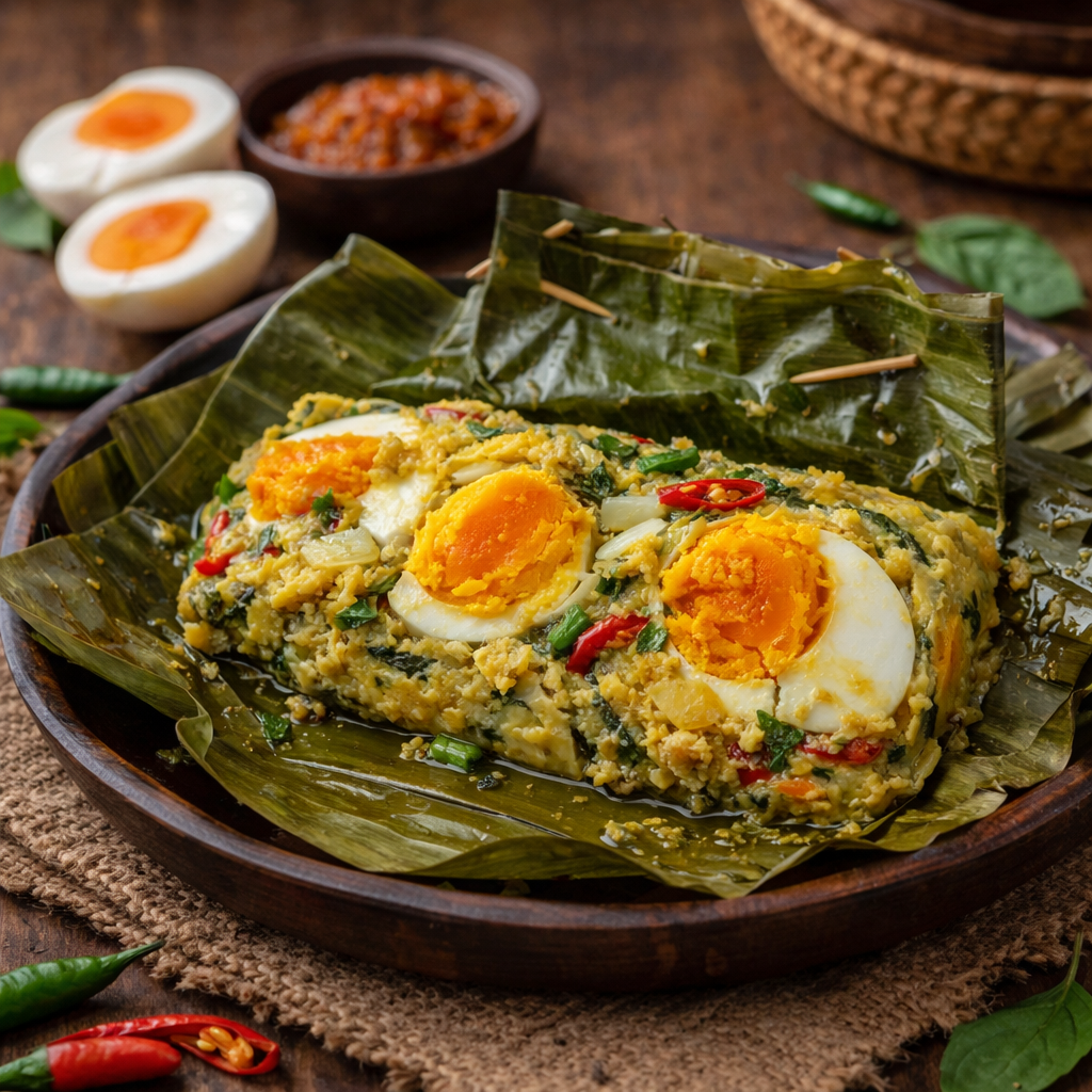 Pepes Telor Asin
